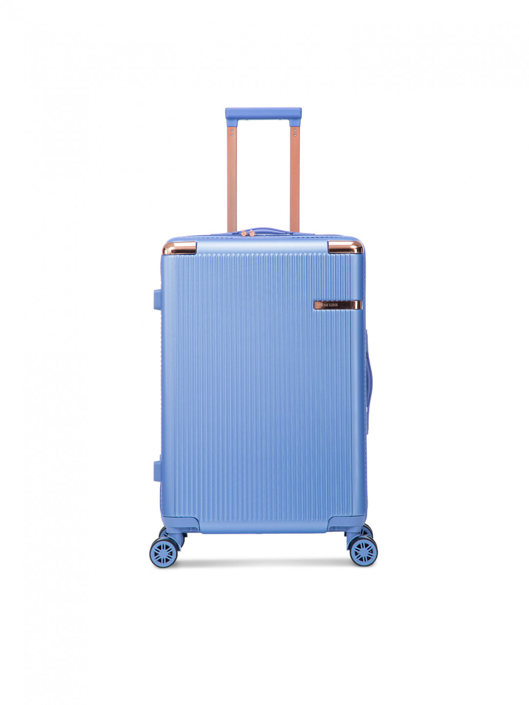 Semi Line Velký kufr T5915-5 Modrá